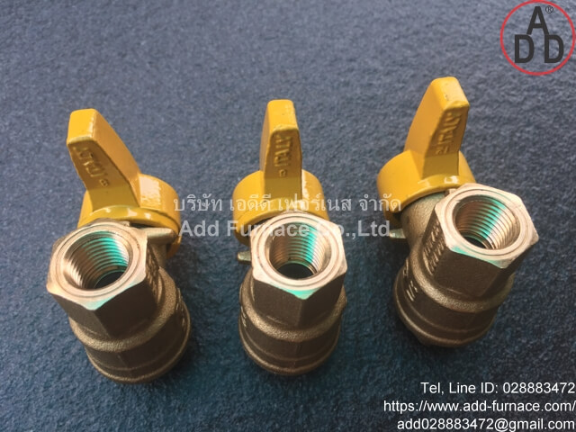 Gas Valve วาล์วแก๊ส Rub 1/4inch (5)